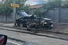 «Ладу» смяло в столкновении со столбом на Чернышевского